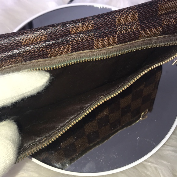 AUTHENTIC “RARE” VINTAGE DOUBLE SNAP DAMIER WALLET - Picture 13 of 16
